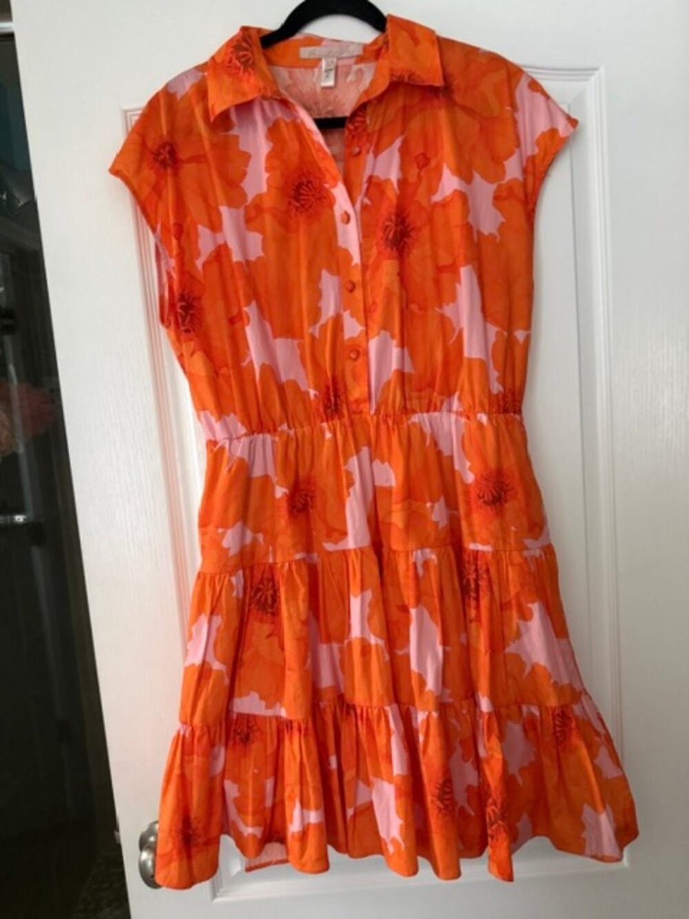 Vibrant Summer Dress by Hutch with such flare and floral pattern